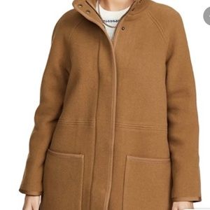 Madewell Estate Camel Cocoon Coat - Small